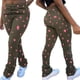 thumbnail image 2 of Gibobby Leggings afelpados de invierno para mujer Pantalones casuales clásicos para mujer Leggings con estampado de estrellas(Rosa,M), 2 of 5