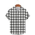 thumbnail image 2 of yillto Big and Tall Shirts for Mens Short Sleeve Buttons down Lightweight Summer Beach Tshirts S-5XL, 2 of 5
