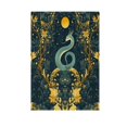 thumbnail image 6 of Yayeee Garden Flag 28"x40" Double Sided Outdoor Yard Lawn Holiday Decorations, Green Celestial Serpent, 6 of 6