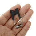 thumbnail image 3 of KAKOWELY panel light spring clip 100pcs Downlight Retaining Spring Clip Recessed Light Spring Clip Ceiling Light Clips Panel Lamp Clamp1.65"X0.67"X0.24", 3 of 4
