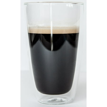 - Double Walled Espresso Glass Mugs, Set of 2 from Javafly, 8oz