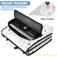 thumbnail image 6 of Zipper Binder with Shoulder Strap 2 inch 3 Ring Waterproof File Folder Organizer Bag 500 Sheet Hearts and String Garland, 6 of 8