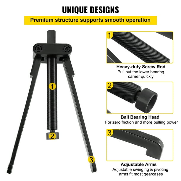 Heavy duty carrier bearing puller deals