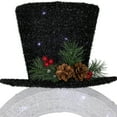 thumbnail image 6 of Northlight 48" LED Lighted Wreath Snowman Outdoor Christmas Decoration, 6 of 7