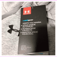 thumbnail image 2 of Under Armour Hustle Fleece Team Hoodie Mens 1300123 - Grey - XL, 2 of 2