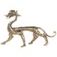 thumbnail image 1 of Figura de dragón retro de latón, adorno de dragón de escritorio, estatua de dragón, mascota de té, 1 of 7