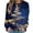 Black 1, variant on Crew Neck Sweatshirts Womens Christmas Print Casual Loose Long Sleeve Hoodies Trendy Fall Winter Pullover Workout Blouse Tops,Yellow 1,M