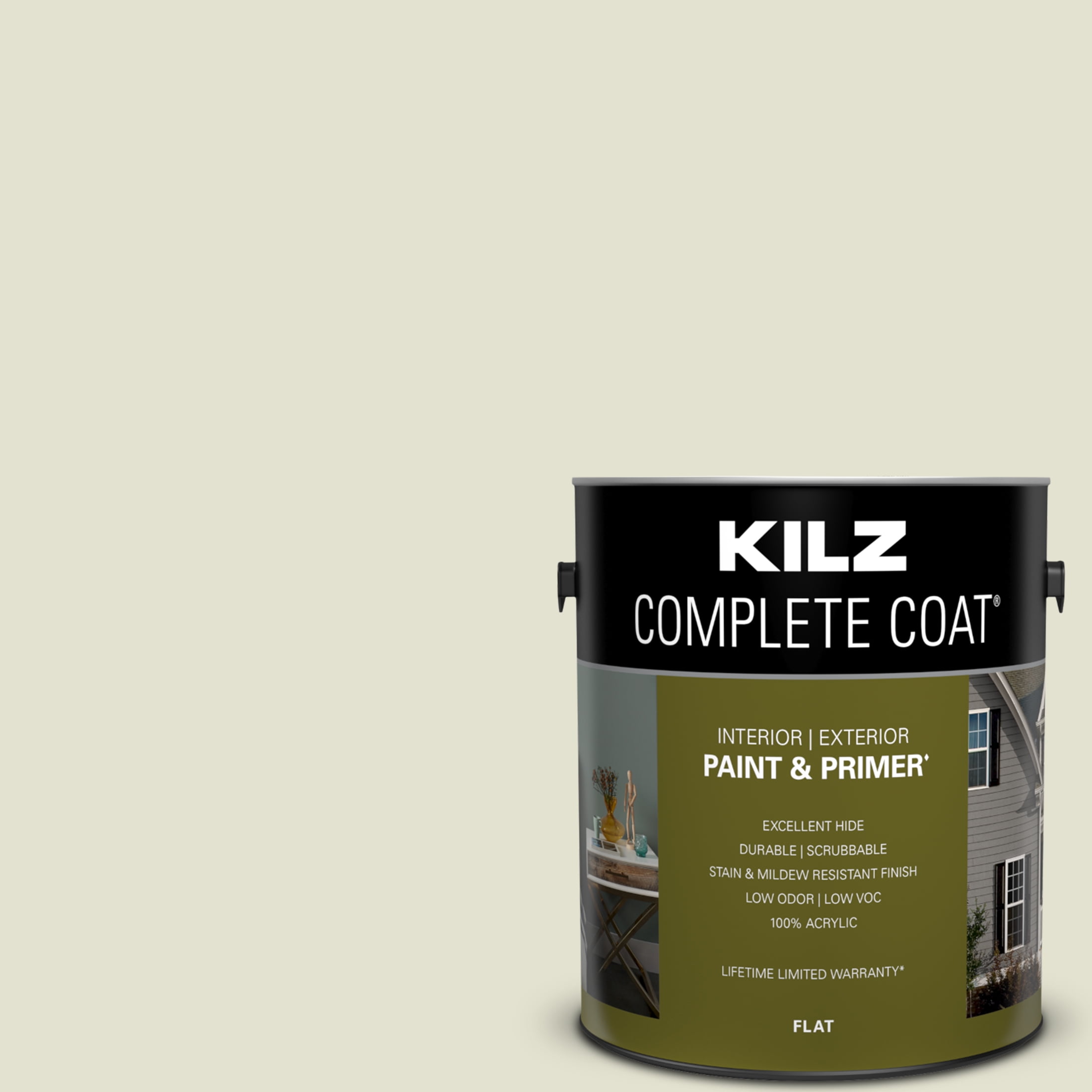 Salty Air, KILZ Complete Coat Interior/Exterior Paint & Primer, 1 Gallon #LG180-01