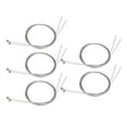 thumbnail image 3 of 5 Pcs Fil de Réparation de Câble de Frein Intérieur en Acier Inoxydable pour Cyclisme Zinc 1,8 m, 3 of 8
