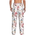 thumbnail image 2 of Bixox Men's Gnome With Love Letter Patterned Pajama Pants with Pockets Lounge Clothes for Home, 2 of 5