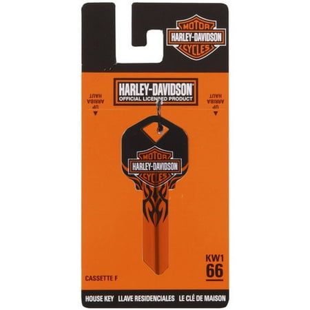 Harley Davidson Key #66, KW1, Orange