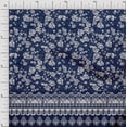 thumbnail image 1 of Soimoi Velvet Fabric Artistic Flower Panel Printed Fabric 1 Yard 58 Inch Wide, 1 of 3