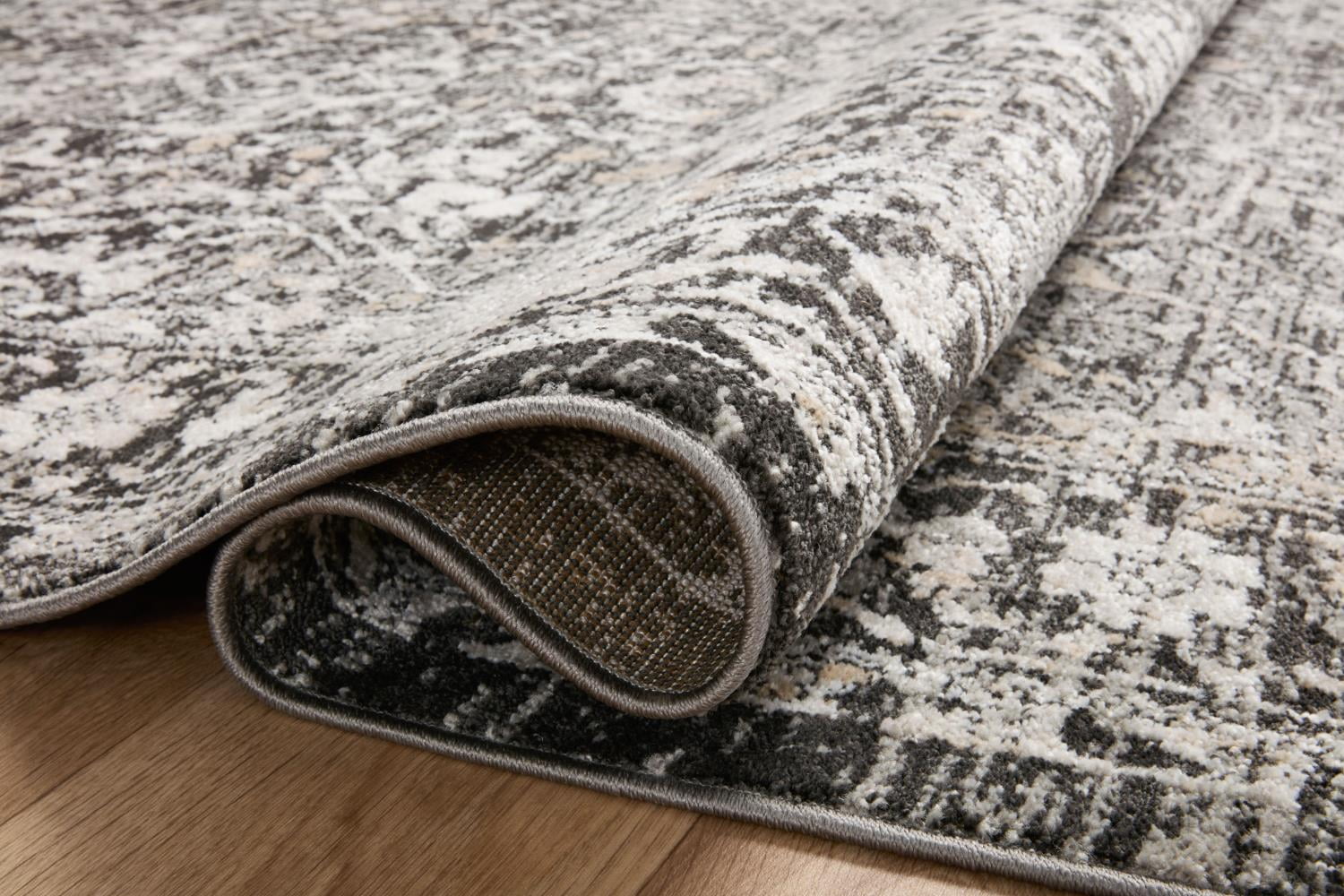 Loloi Odette Charcoal / Silver 2'-7" x 8'-0" Runner Rug