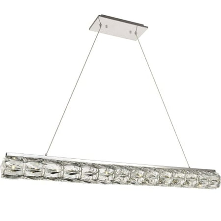 Elegant Lighting 3501d42 Valetta 42 5 Wide Led Crystal Linear Elegant Lighting 3501d42 Valetta 42 5 Wide Led Crystal Linear Chandelier