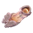 thumbnail image 1 of PEASKJP Kids Ankle High Boots Round Toe Pull on Riding Shoes for Little Kid/Big Kid, Pink 31, 1 of 5