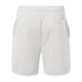 thumbnail image 5 of PIMSSY Men Casual Shorts Summer Loose Fit Washed Hem Comfortable Breathable Shorts For Daily Wear Home Relax Solid Color Outdoor Male Fashionable Bottoms, 5 of 5