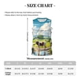 thumbnail image 4 of Honeii Countryside Farm Cow print basktball shirt for men and women, Unisex basketball jersey for Theme party-Large, 4 of 6