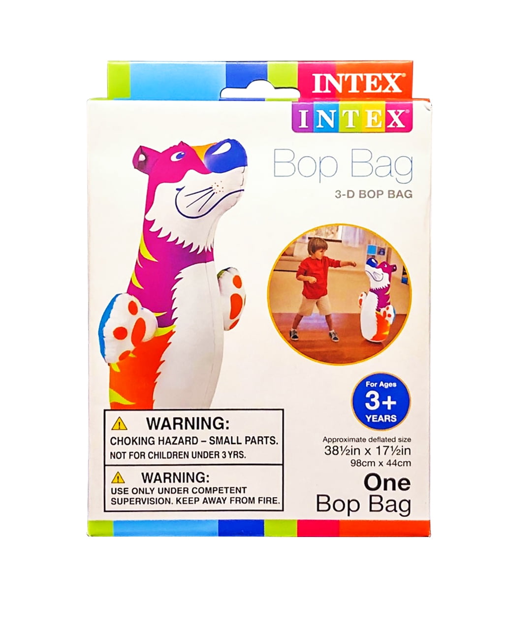 intex 3d bop bag instructions