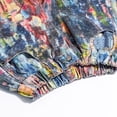 thumbnail image 4 of TIREOW Boys Colorful Graffiti Baggy Denim Pants Elastic Waist Straight Wide Leg Denim Trousers Trendy Casual Loose Fit Jeans, 4 of 8