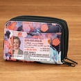 thumbnail image 4 of RFID Zip Around Wallet, Coral FLoral, 4 of 9