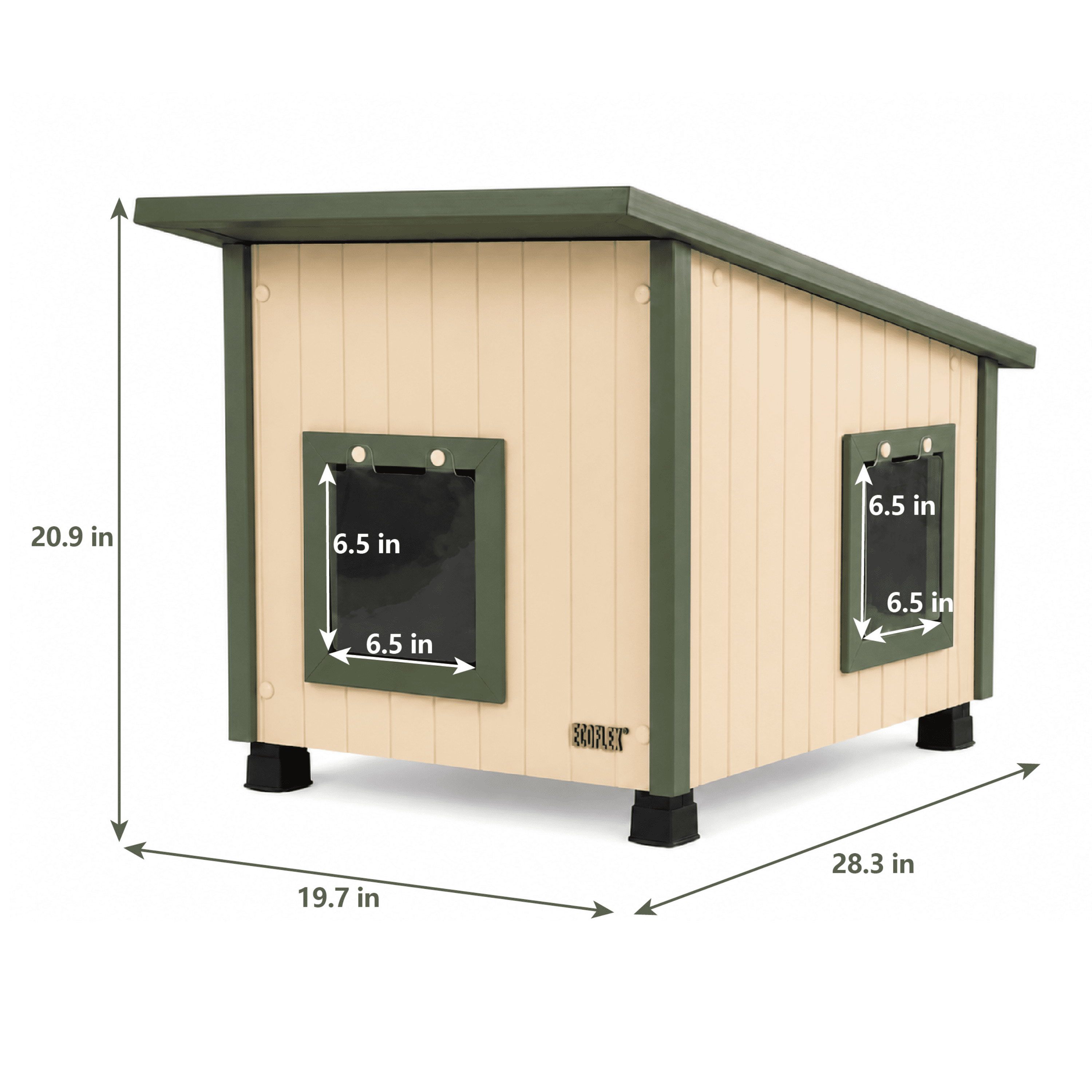 Dr. Pol™ ECOFLEX® Outdoor Cat House XL