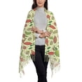 thumbnail image 2 of Sikiie Finger Lime Fruits Shawl Wraps Big Scarf Tassel Fall Winter Thick Scarf Warm Shawl Women Fall Gifts, 2 of 8