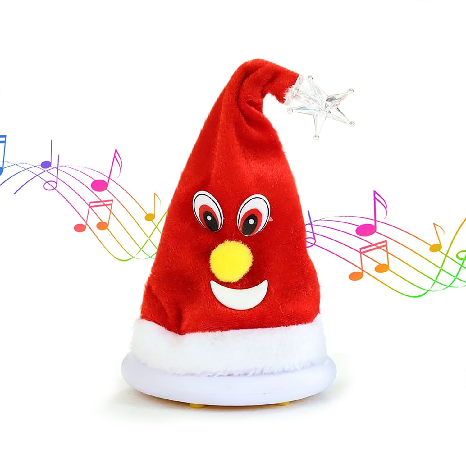 Enkey Electric Swing Christmas Tree Christmas Hat, Electric Toys with