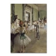 thumbnail image 1 of The Ballet Class par Edgar Degas, Art Mural sur Toile 24x32 Pouces, 1 of 6