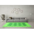 thumbnail image 3 of Ahgly Company Indoor Rectangle Oriental Green Traditional Area Rugs, 7' x 9', 3 of 4