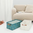 thumbnail image 6 of Unique Bargains Fabric Storage Cube Storage Bin Storage Basket Beige, 6 of 7