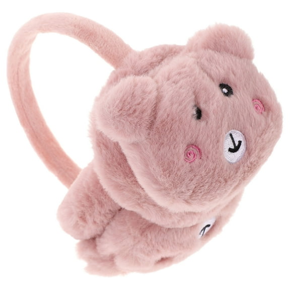LABSERRON Plush Panda Earmuffs, Soft Winter Ear Warmers, Accessory for Cold Weather