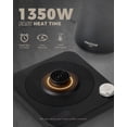 thumbnail image 2 of Hervidor eléctrico con cuello de cisne POLIVIAR 7379 1.0L 1350W de acero inoxidable, 2 of 5