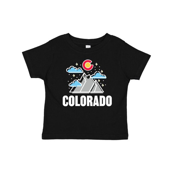 Inktastic Colorado Mountains and Clouds Boys or Girls Baby T-Shirt