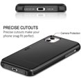 thumbnail image 5 of Wallet Case for iPhone 11 Case with Card Holder Dual Layer Hybrid Shell Heavy Duty Protection Shockproof Anti Scratch Soft Rubber Bumper Cover Case for iPhone 11 6.1 inch Black, 5 of 14
