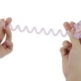 thumbnail image 3 of 1 Pc Fashion Butterfly Telephone Wire Hair Bands for Women 3.94"x2.17" Purple, 3 of 5