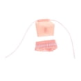 thumbnail image 3 of Ropa para muñeca femenina a escala 1/12, figura de acción, camiseta sin mangas y falda, minifalda resistente Rosa, 3 of 9