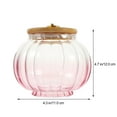thumbnail image 2 of Glass Storage Jar Bottle with Lid Candy Lids Decorative Coffee Cans Kitchen Containers for Pantry Canisters Airtight, 2 of 6