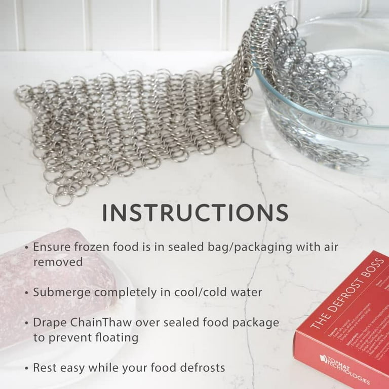 ThawChain: The Defrost Boss Underwater Meat Defroster Thaw