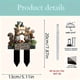 thumbnail image 3 of Toma de Tierra Decorativa de Ardillas Bajo Farolas, 2D, Plana, Acrílica, para Jardín o Patio., 3 of 6