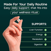 Liverite Liver Aid 90 Tablets -Advanced Liver Support with 17 Amino Acids, Choline and Phospholipids, Supports Healthy Liver Function and Metabolism, Natural Cleansing and Digestion.
