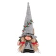 thumbnail image 1 of Fiudx Muñeco de Anciano Navideño Sin Rostro, Cuerpo de Algodón Suave, Base de Arena con Peso, Encantador Adorno de Mesa, Adorno Festivo para El Hogar o La Oficina, Accesorio para Fiestas Navideñas, T, 1 of 1