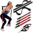 thumbnail image 2 of Black Mountain Products Portable Pilates Bar with Resistance, 2 of 3