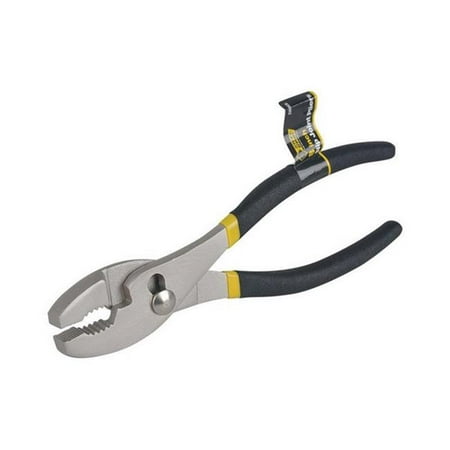 Steel Grip  8 in. Carbon Steel  Slip Joint Pliers  Yellow  1