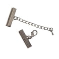 thumbnail image 5 of 12x De Clips Terminan ngosta Cadena Del Broche De Resultados De Joyería DIY BLESIY Extremos de clips de crimpado Cadena extensora de broche de langosta, 5 of 5