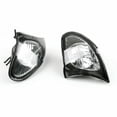 thumbnail image 3 of Crystal Clear Euro Corner Lights w/ Silver Trim for 02-05 BMW E46 3-Series 4DR, 3 of 5