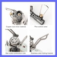 thumbnail image 4 of Estufa de camping plegable Mini estufa de camping ligera 2500 W para barbacoa de picnic, 4 of 9