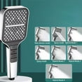 thumbnail image 4 of Latrodar Shower - High-Pressure Handheld Showerhead - Hard Water High Pressure7 Creative Can Be Used For Home Silver 10.4x4.8 Inch Home Tools, 4 of 5