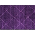thumbnail image 1 of Ahgly Company Indoor Rectangle Abstract Purple Modern Area Rugs, 2' x 5', 1 of 4