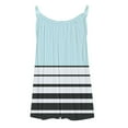 thumbnail image 5 of SnZhen Tank Tops for Women 2024 Women's Print Fashion Casual Sleeveless Fold Tops Round-Neck Camisoles Blouse, 5 of 5