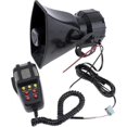 thumbnail image 4 of 100W 7 Tone Car Siren, Emergency Sound Amplifier for Vehicle Motorcycle Alarm Speaker, Siren/Ambulance/Traffic Sound, 4 of 4